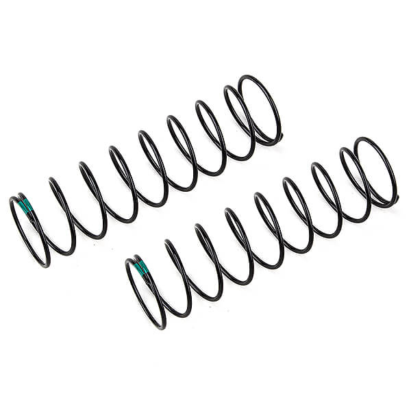 Team Associated 13mm Rear Shock Springs Green 2.2lb/in, L72