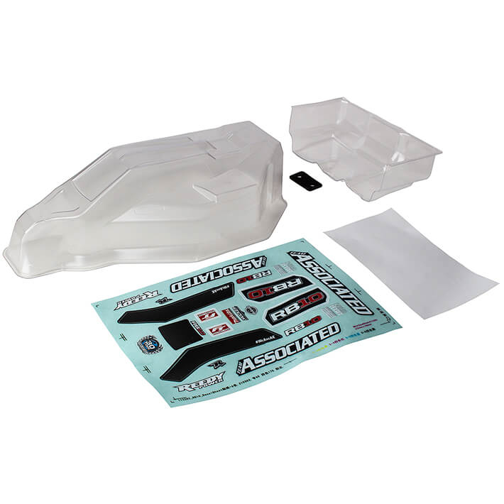 Team Associated Rb10 Rtr Body & Wing Clear