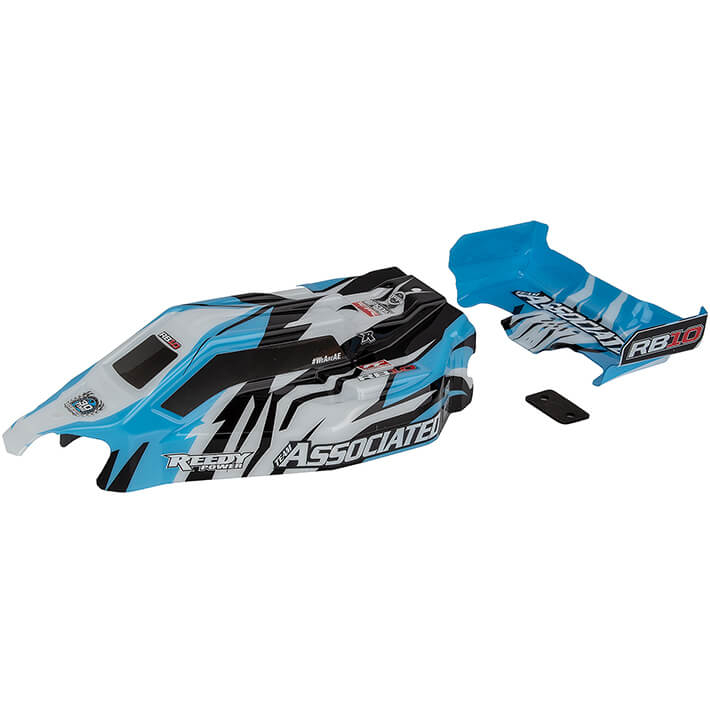 Team Associated Rb10 Rtr Body & Wing Blue