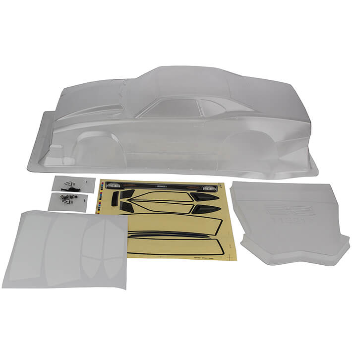 Team Associated Dr10 Pro Reakt Lucas Oil Drag Bodyshell Clear