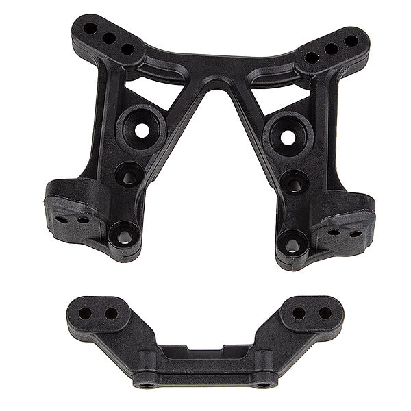 Team Associated Dr10m Front Shock Tower & Rear Ballstud Mount