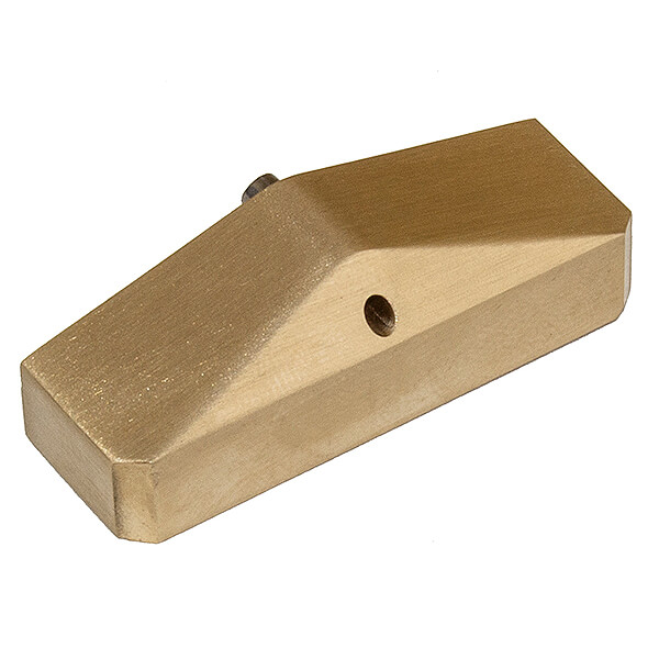 Team Associated Dr10m Ft Brass Battery Stop, 40g