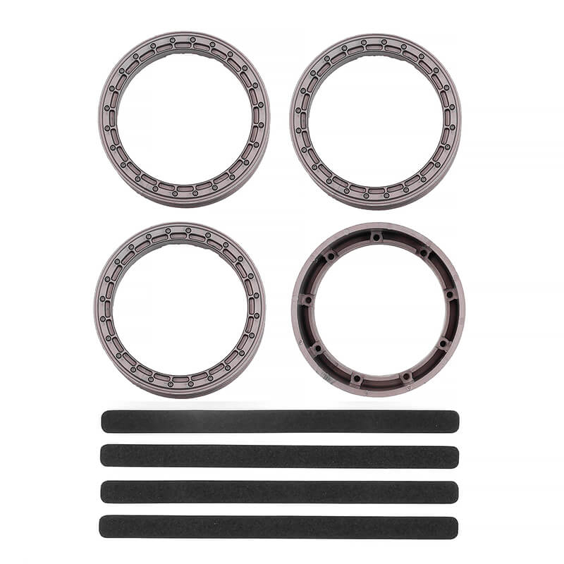 Team Associated Dc10 Ft Adj. Wheel Rim, Bronze (4)