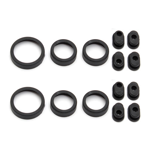 Team Associated Factory Team Rear Hub Inserts (rc8b3/rc8b3.1) Pair For As81077