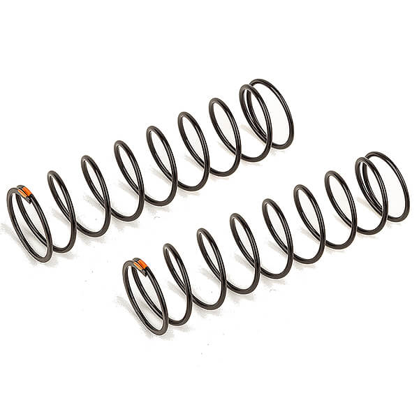 Team Associated Rear Springs V2 Orange 4.9lb/in L86 9.5t 1.6d