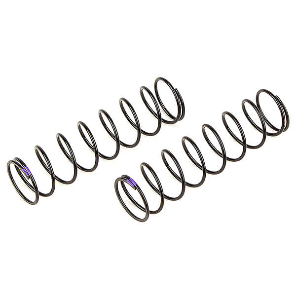 Team Associated Rear Springs V2 Purple 5.1lb/in L86 9.0t 1.6d