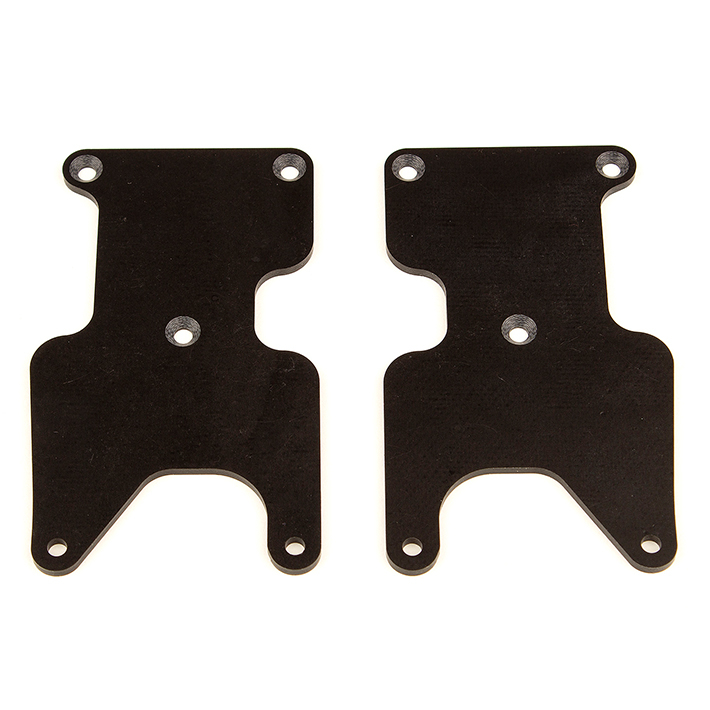 Associated Rc8b3.2 Ft Rear Suspension Arm Inserts G10 2.0