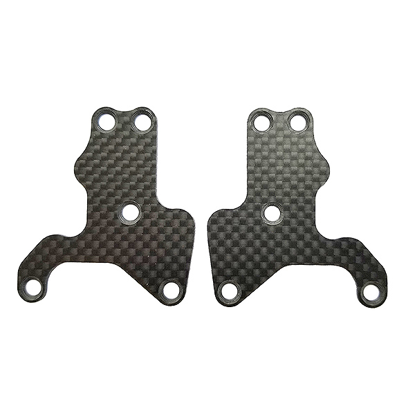 Team Associated Rc8b3.2 Ft Front Susp. Arm Inserts Carbon 1.2mm