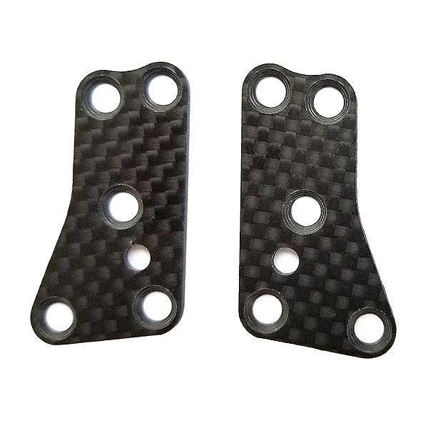 Team Associated Rc8b3.2 Ft Fr.upper Susp. Arm Inserts Carbon 1.2mm