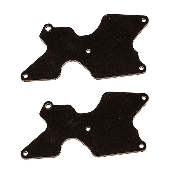 Team Associated Rc8b4 Ft Rear Suspension Arm Inserts, G10, 2