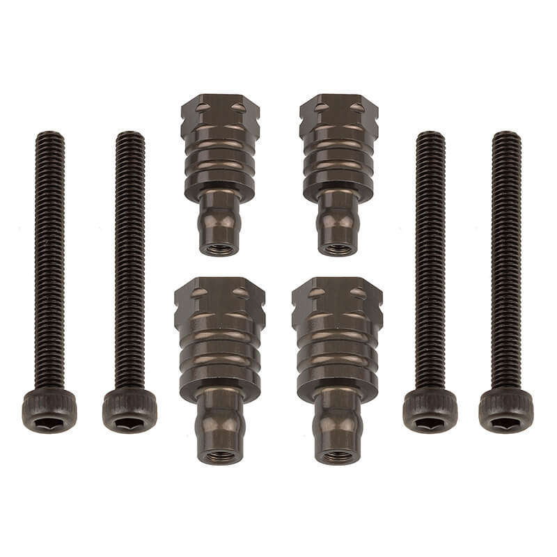 Team Associated Rc8b4.1/e Ft Shock Bushings 12.5mm/16mm Aluminium