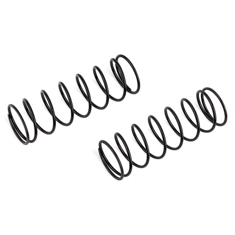 Team Associated 16mm Front Springs Black 4.65lb/in L68 8.25t 1.5d