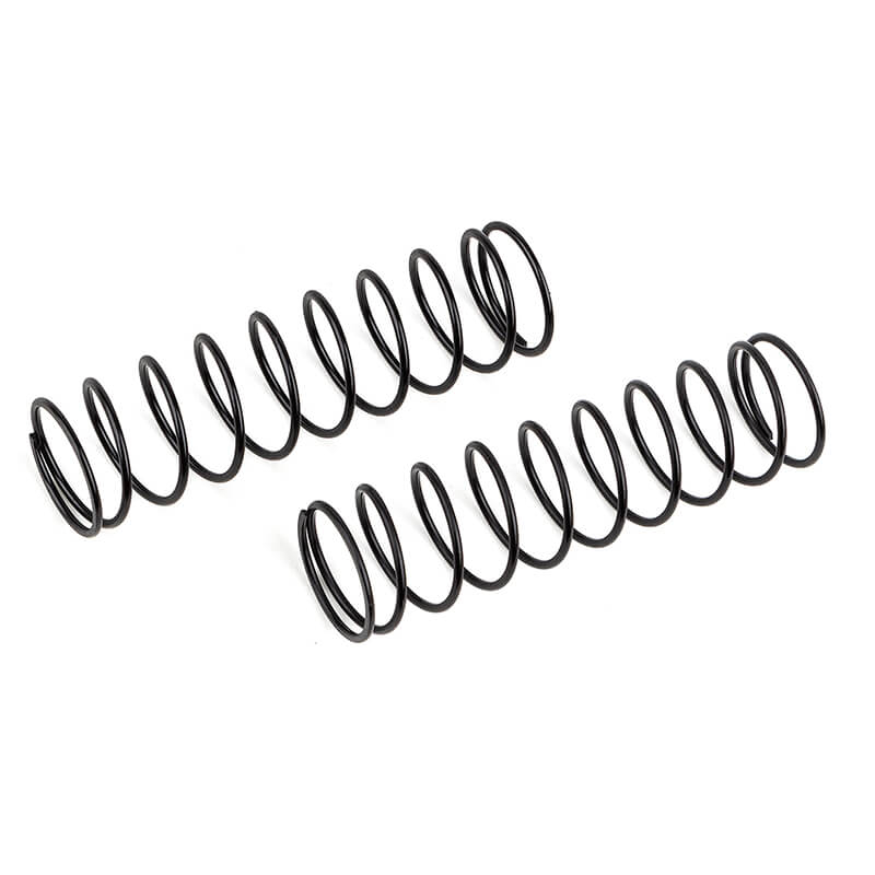 Team Associated 16mm Rear Springs Black 3.5lb/in L83 10.25t 1.5d