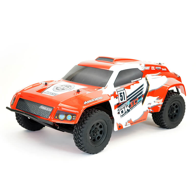 Team Associated Pro2 Dk10sw Dakar 1/10 Buggy Rtr Red/white