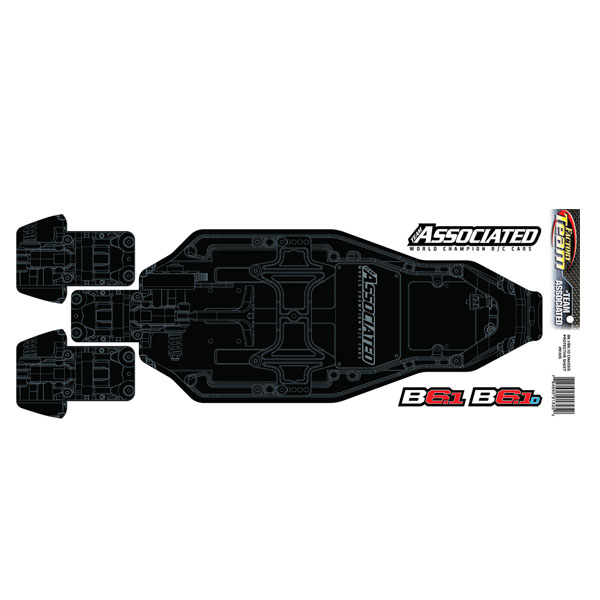 Associated B6.1/b6.1d Ft Chassis Protective Sheet
