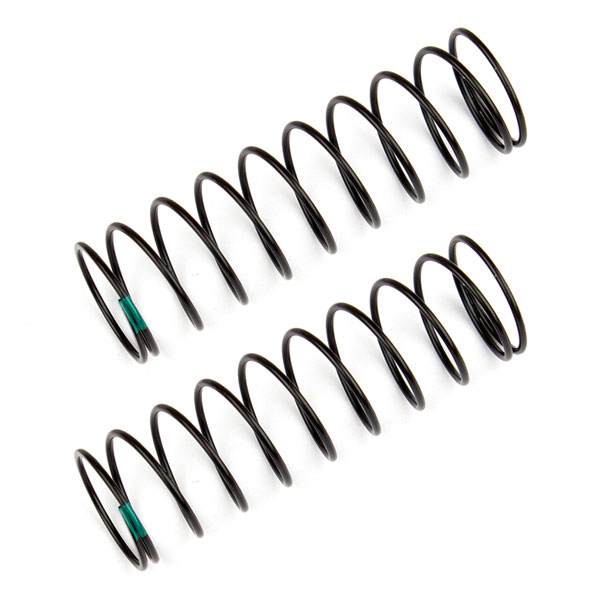 Team Associated Rear Shock Springs Green 1.80 Lb/in L61mm