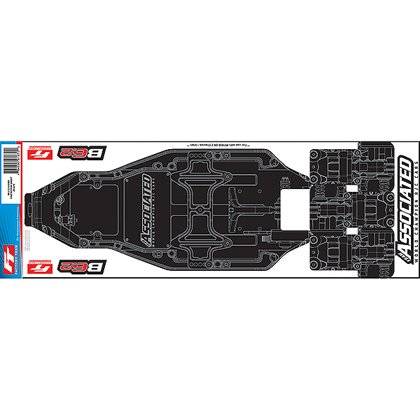 Associated B6.2 Ft Chassis Protective Sheet