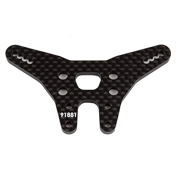 Team Associated B6.3 Rear Wide Shock Tower Carbon Fibre