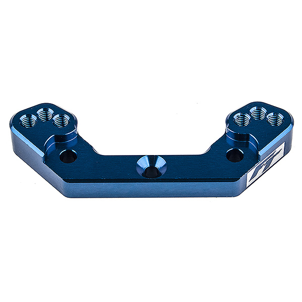 Team Associated B6.2 Ft Rear Ballstud Mount +2mm Blue