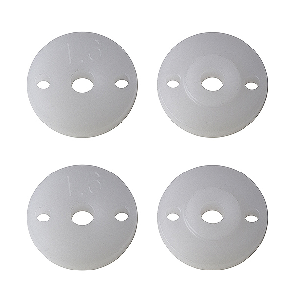 Team Associated Ft 12mm V2 Shock Pistons 2mm 2x1.6mm