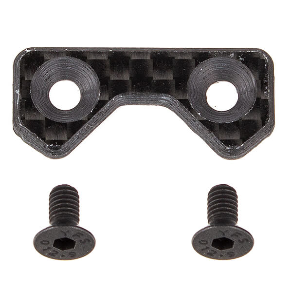 Team Associated Ft One Piece Front Carbon Wing Button (b6)