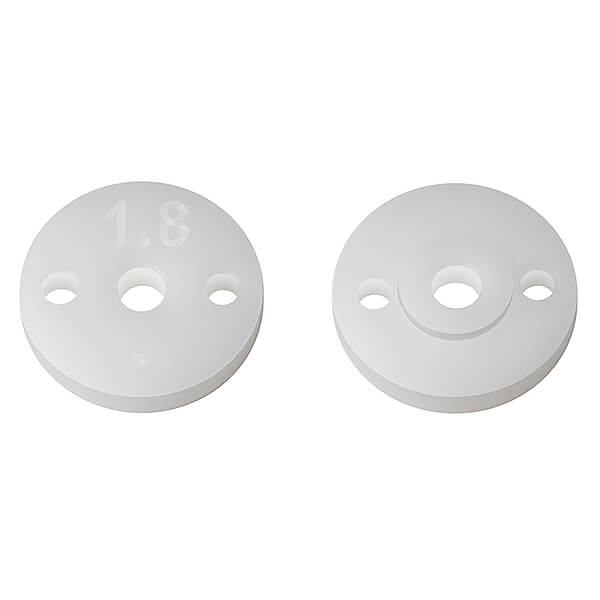 Team Associated Ft 13mm Shock Pistons, 2.0mm, 2 X 1.8