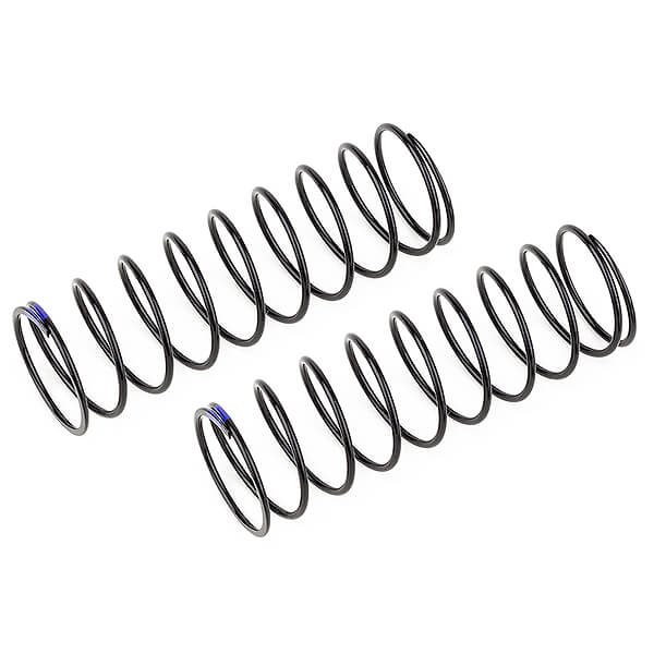 Team Associated 13mm Rear Shock Springs Blue 2.2lb/in, L61, 10.0t, 1.2d