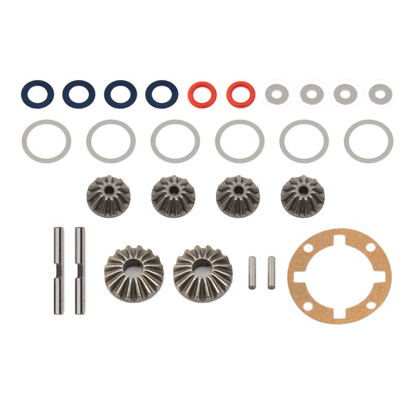 Team Associated B64 Gear Diff Rebuild, Metal