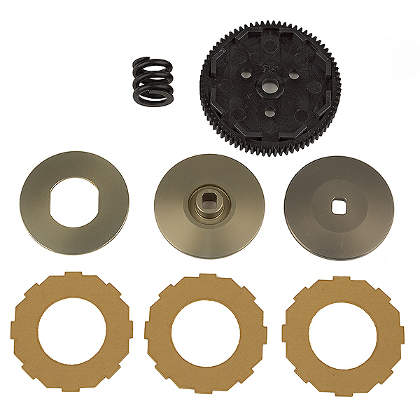 team-associated-rc10b741-3-pad-slipper-conversion