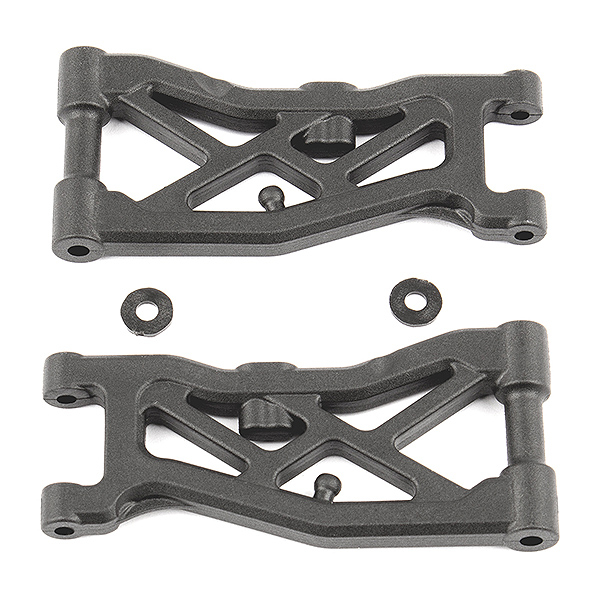 Team Associated B74/b74.1 Ft Front Suspension Arms Carbon Fibre