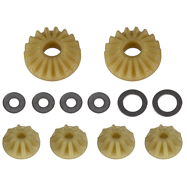 Team Associated Rc10b74 Ft Ltc Differential Rebuild - Plastic