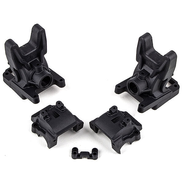 Team Associated Rc10b74.2 Ft Front Gearboxes 0/2 Height Carbon