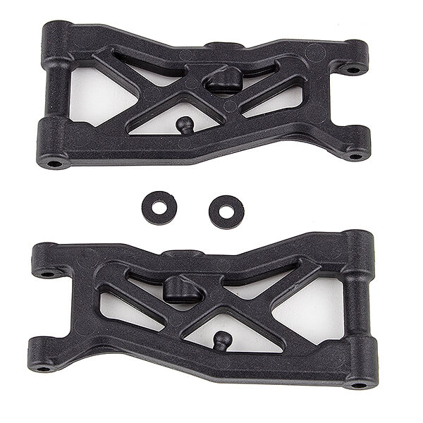 Team Associated Rc10b74.2 Ft Front Susp. Arms Gull Wing Carb