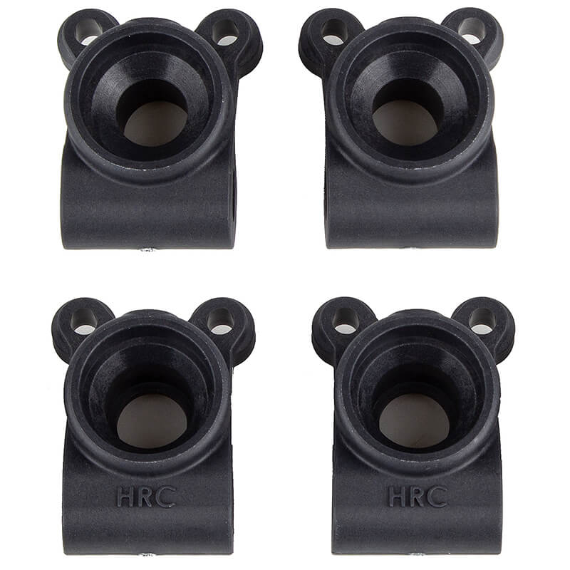 Team Associated Rc10b7 Ft Rear Hubs, Carbon