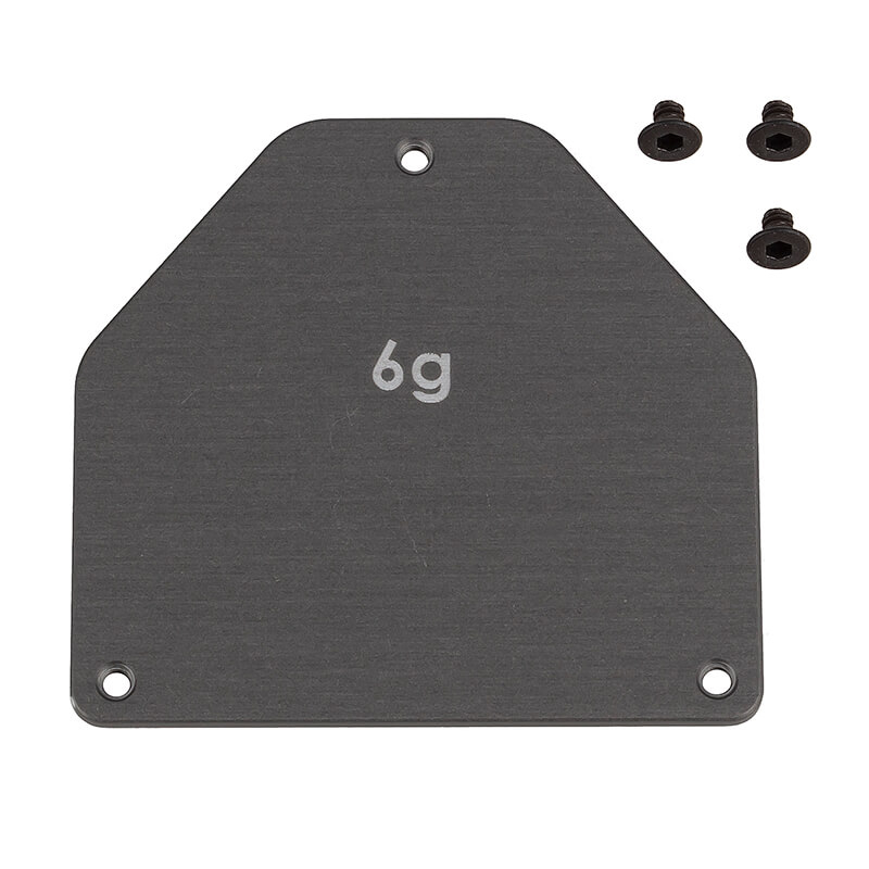 Team Associated Rc10b7 Ft Alum. Servo Weight Plate 6g