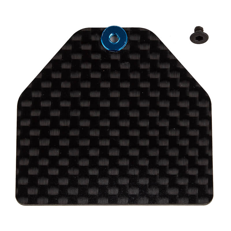 Team Associated Rc10b7 Ft C/fibre Servo Weight Plate 4g