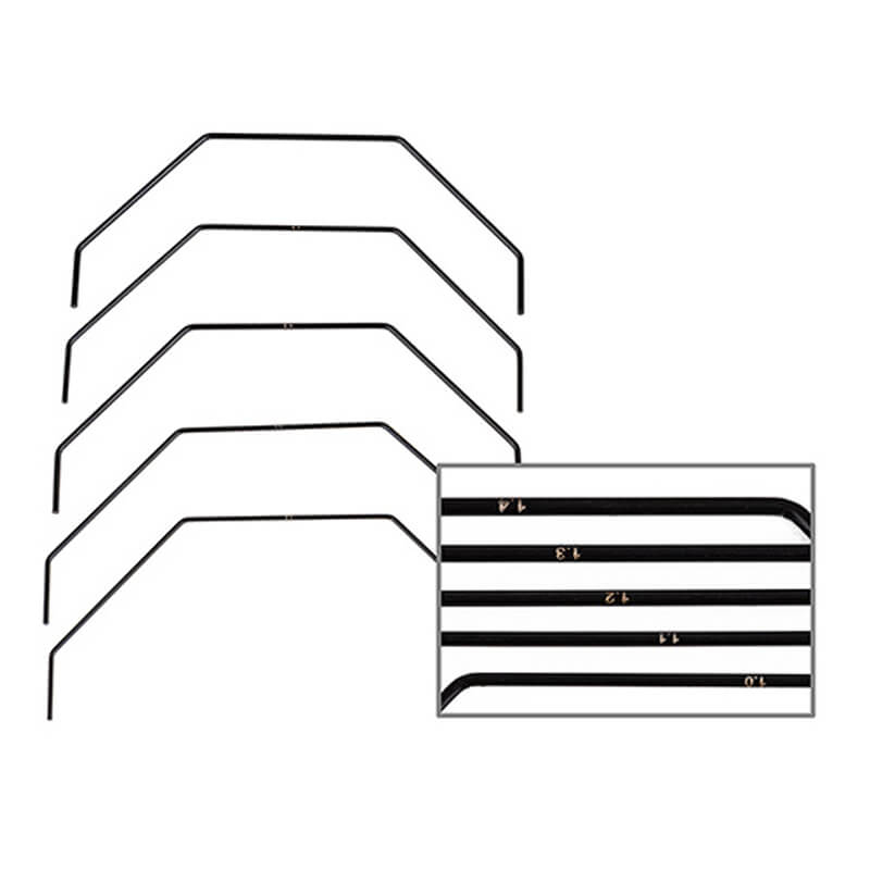 Team Associated Rc10b7 Rear Anti Roll Bar Set