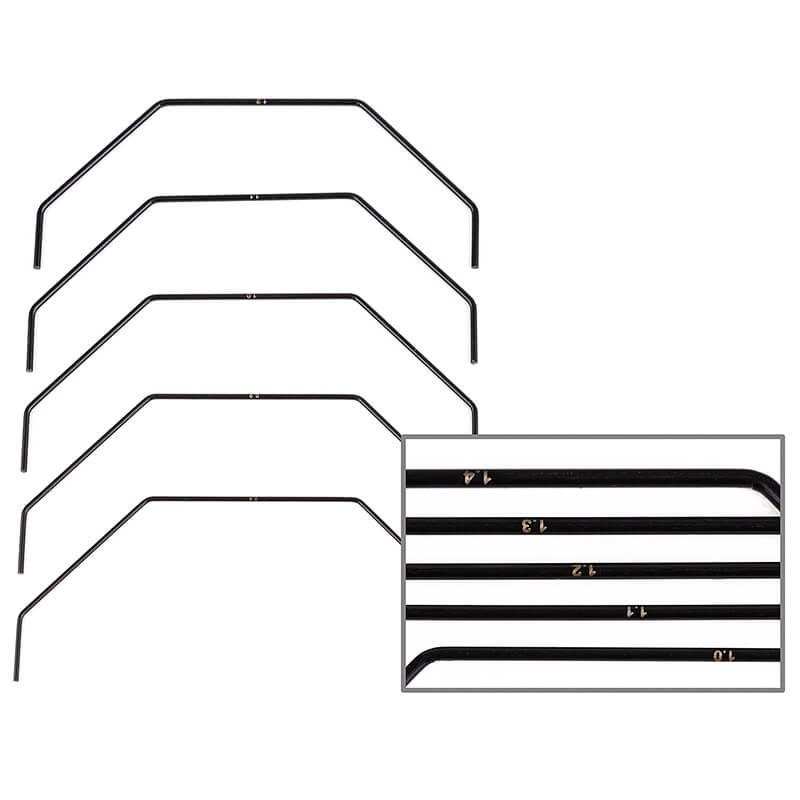 Team Associated Rc10b7 Front Anti Roll Bar Set