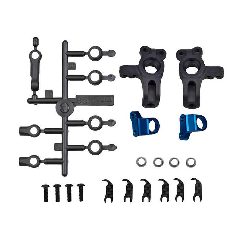 Team Associated Rc10b84 Ft Adjust. Kpi Steering Block Kit