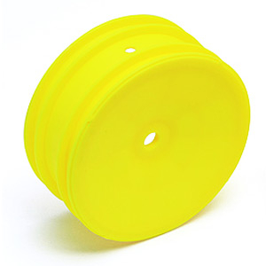 Team Associated Buggy Front Wheel Hex Yellow (b4.2/b5/b5m/b6/b6d)