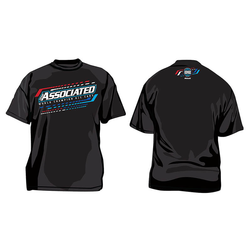 Team Associated Wc23 T-shirt Black (l)