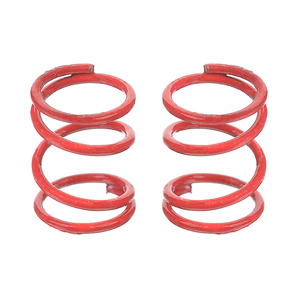 Corally Front Spring Coils Red 0.4mm Soft 2 Pcs
