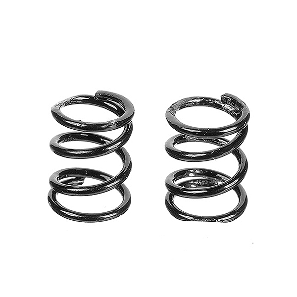 Corally Front Spring Coils Black 0.5mm Medium 2 Pcs