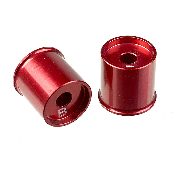 Corally Alum. Lower Arm Cap Ssx10 B 1mm 2 Pcs