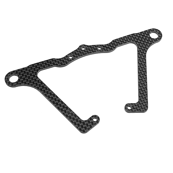 Corally Front Suspension Arm Fsx10 Lower Graphite 2.5mm 1 Pc