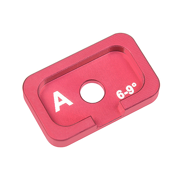 Corally Alum. Caster Adjustment Plate Fsx10 A 6deg 9deg 1pc
