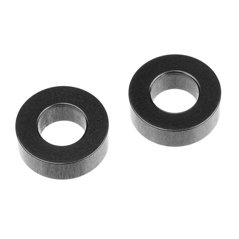 Corally Aluminium Spacer Belt Tensioner Front Black 2 Pcs