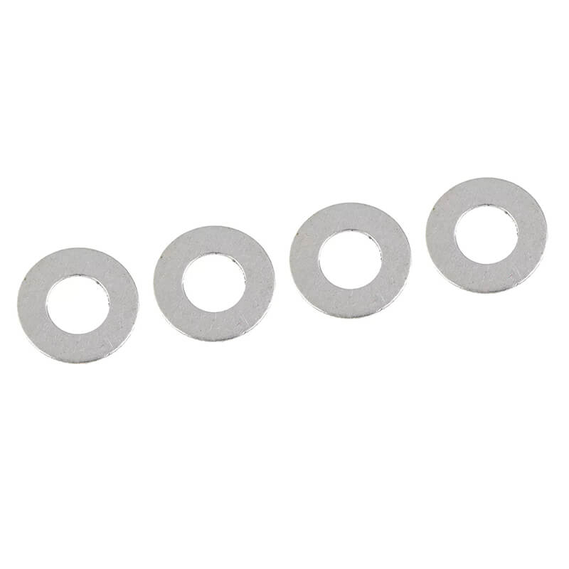 Corally Shock Shaft Washer Steel 4 Pcs