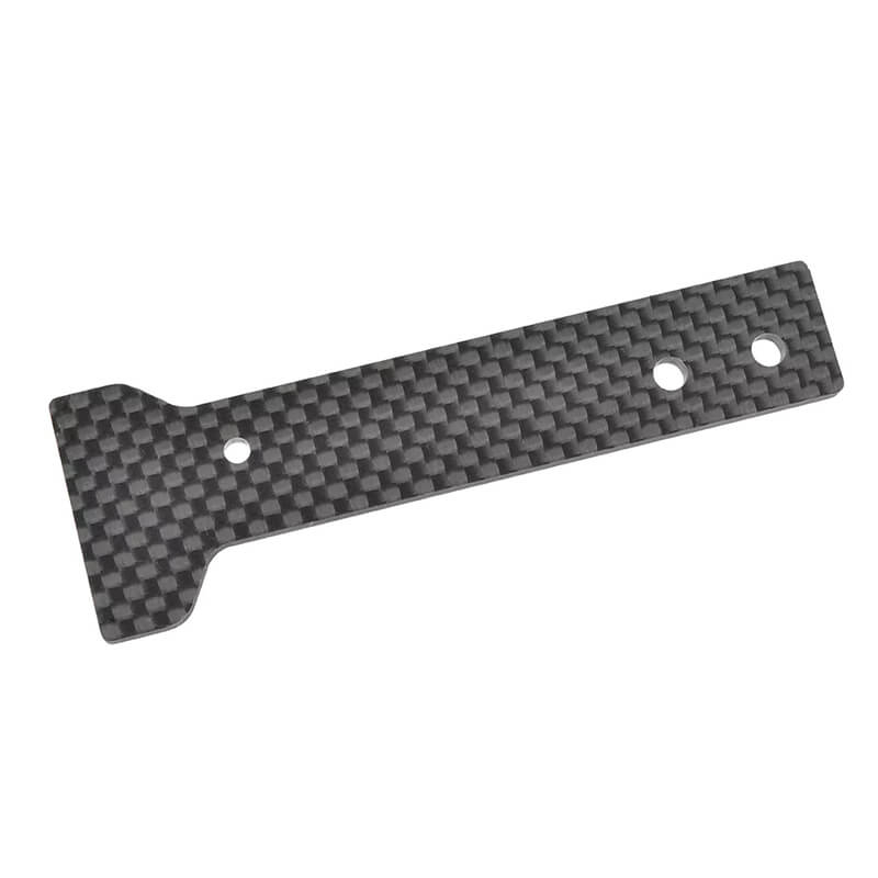 Corally Chassis Plate Stiffener Front Carbon 3mm