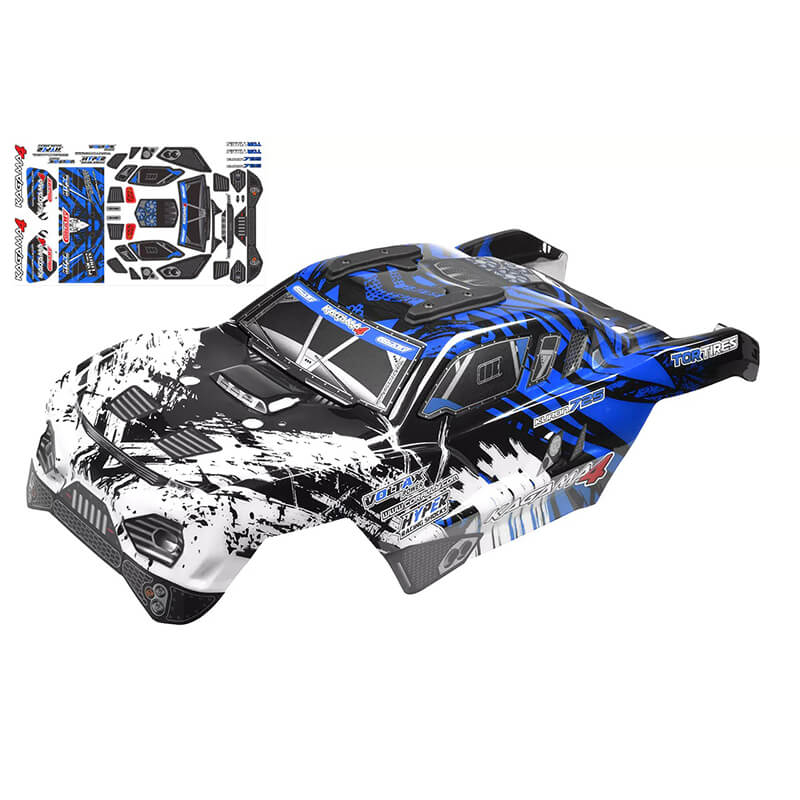 Corally Kagama 4 Body Painted And Cut Blue